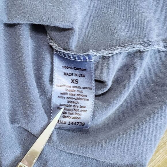 Midnight Rider Howdy From Texas SAMPLE Cut-Off Tee Size Extra Small NWOT - Picture 5 of 5